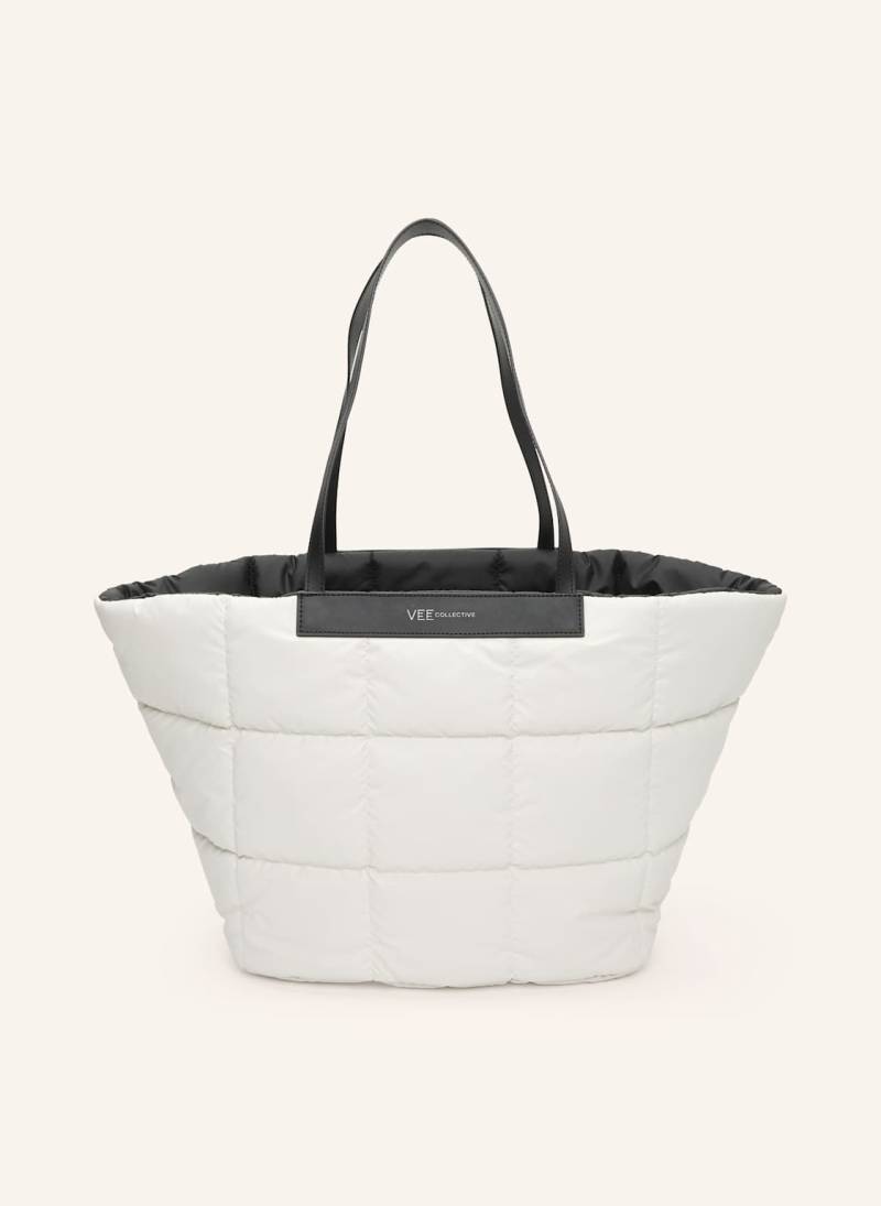 Vee Collective Shopper Porter Basque Mit Pouch weiss von Vee Collective