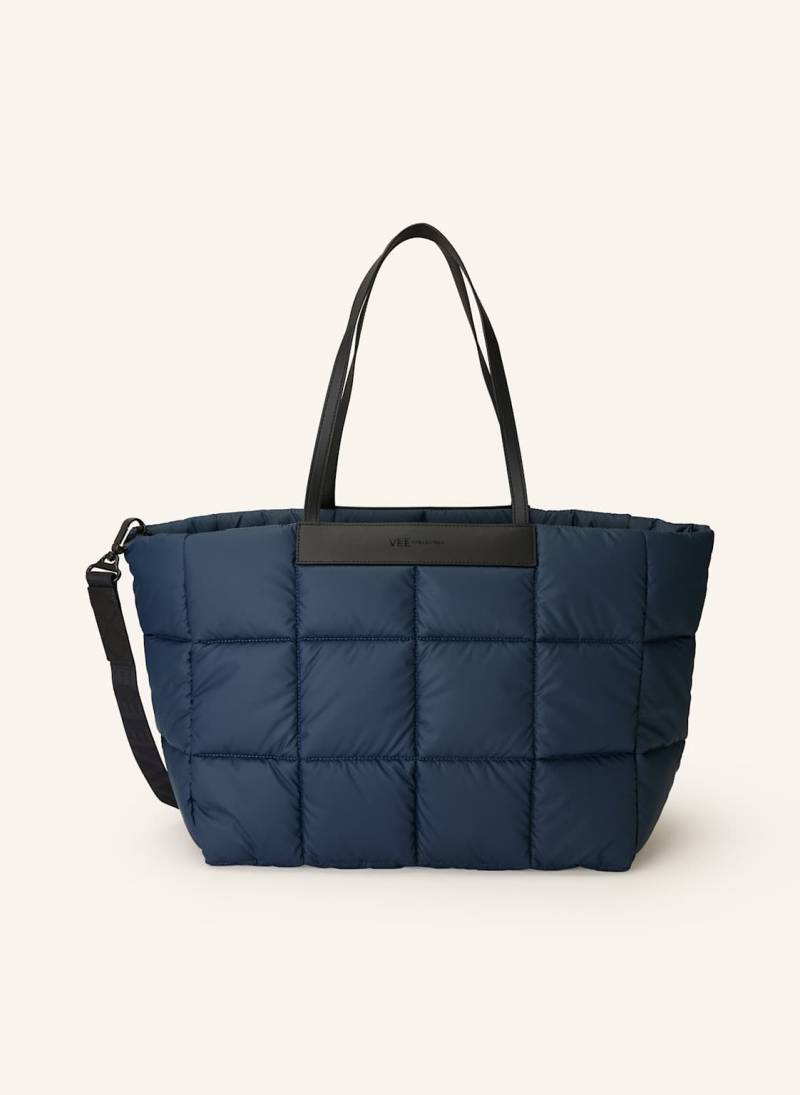 Vee Collective Shopper Porter Marche Mit Pouch blau von Vee Collective
