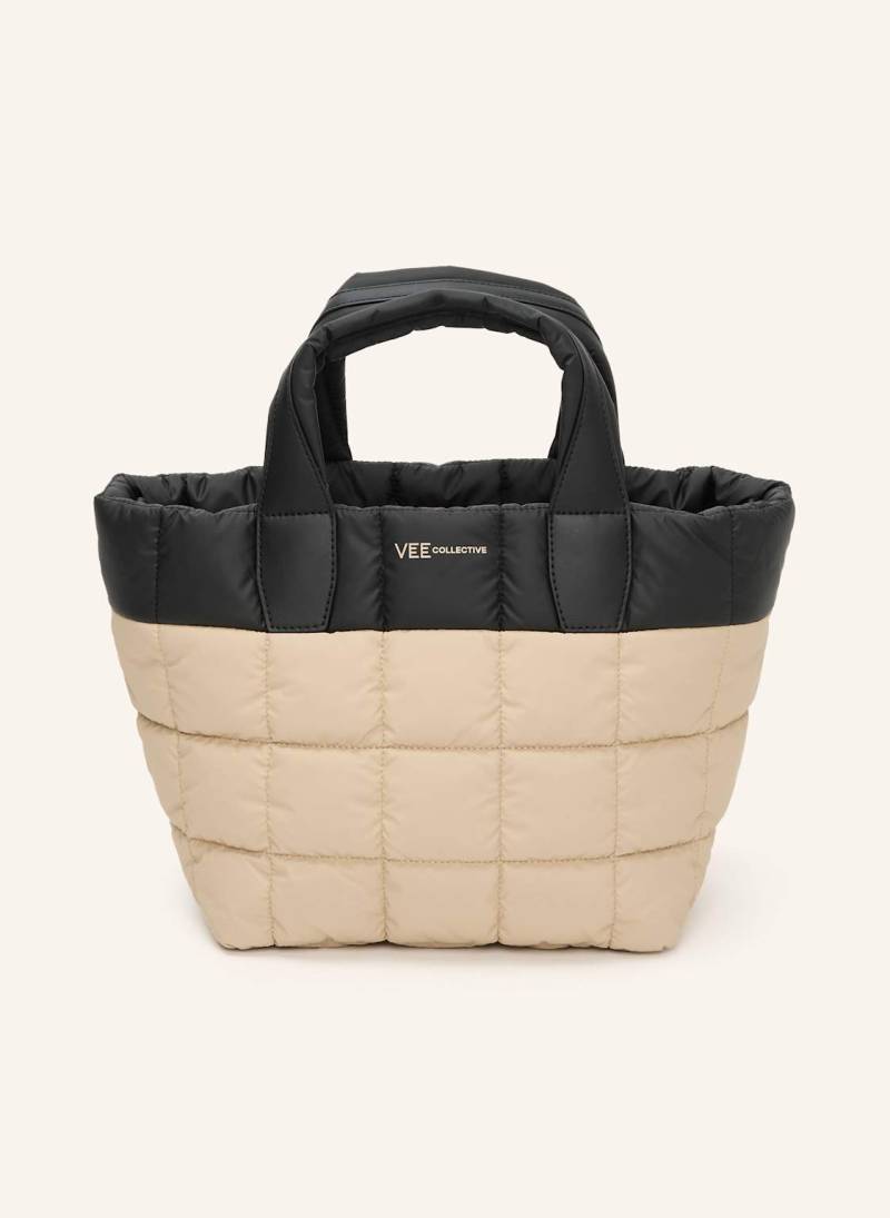 Vee Collective Shopper Porter Tote Small Mit Pouch beige von Vee Collective