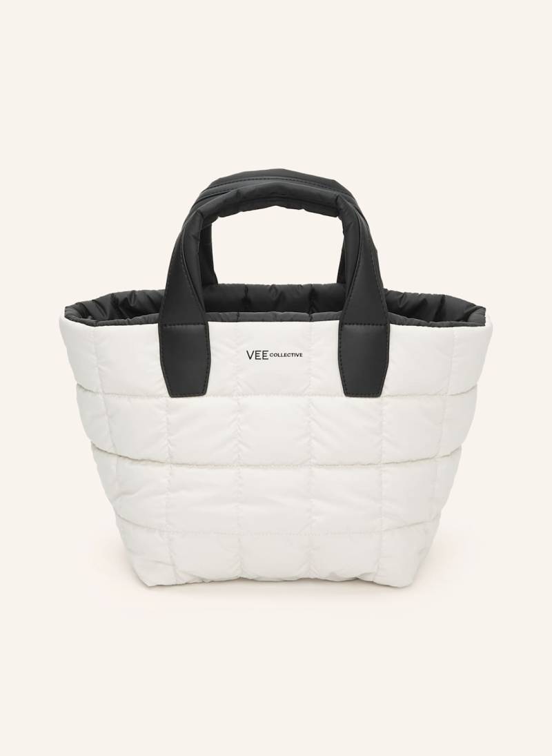 Vee Collective Shopper Porter Tote Small Mit Pouch weiss von Vee Collective