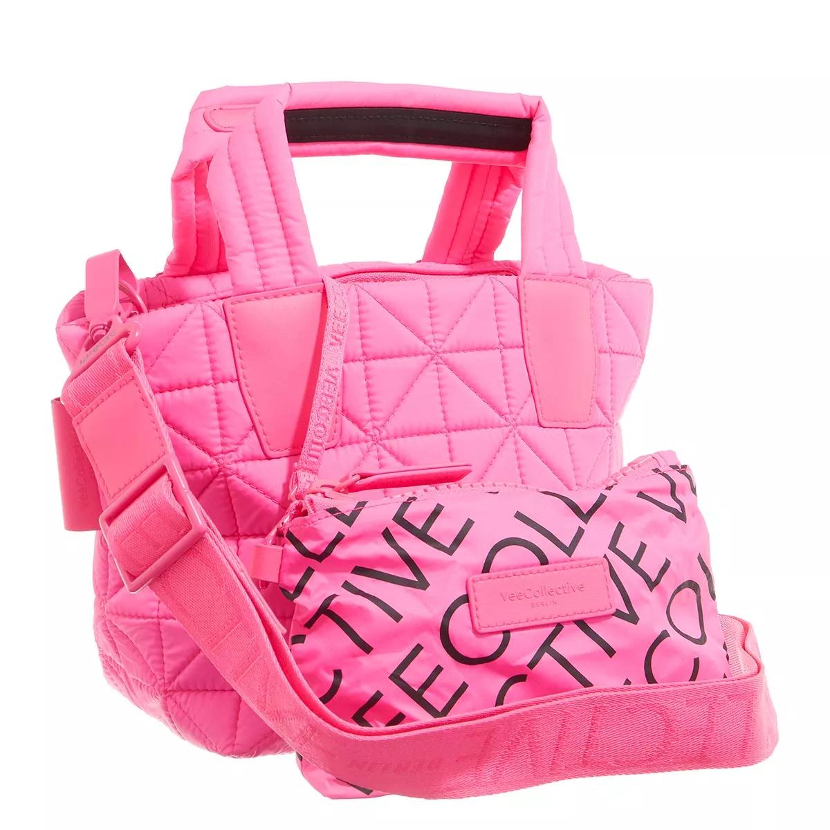 VeeCollective Crossbody Bags - Vee Tote Mini Neon Pink - Gr. unisize - in Rosa - für Damen von VeeCollective