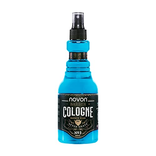 Novon Professional Barber Cologne No. 3-355 ml - After Shave Spray für Männer - Rasur Duftwasser Aromatisch-Intensiv - Barber Eau de Cologne mit praktischen Pump-Spender - Erfrischend & Pflegend EDC Novon Professional Barber Cologne No. 3-355 ml - After Shave Spray für Männer - Rasur Duftwasser Aromatisch-Intensiv - Barber Eau de Cologne mit praktischen Pump-Spender - Erfrischend & Pflegend EDC von novon