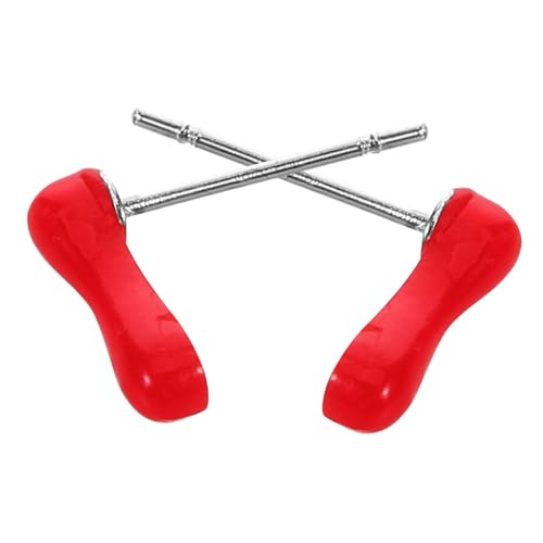 Veemoon Tropfen Ohrringe Für Damen Gotische -ohrringe Vintage-tropfenohrringe Rote Auffälliger Schmuck Für Halloween Und Kostüme von Veemoon