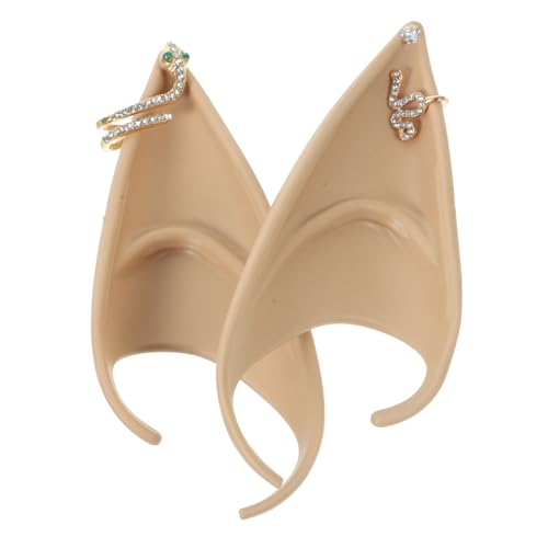 Veemoon Feen-ohrmanschetten Für Frauen Halloweenkostümzubehör Feen-cosplay-ankleiderequisiten Party-accessoires Ohrmanschette Für Kostüme Und Aufführungen von Veemoon