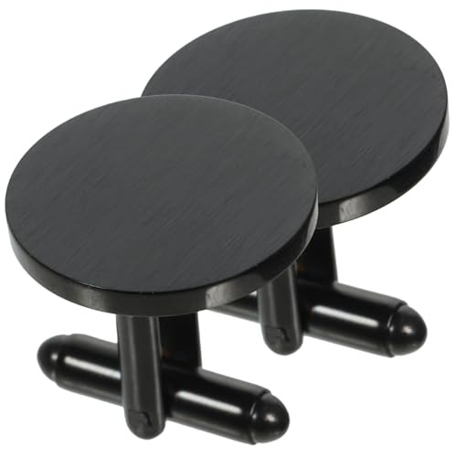 Veemoon Hemd Manschettenknöpfe Für Herrenanzüge Edelstahl Anzugknöpfe Vintage-retro Smokingknöpfe Runde Knöpfe Für Kleidungsschmuck Robuste Konstruktion von Veemoon