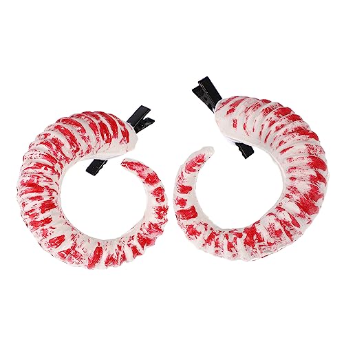 Veemoon 1paar Cosplay Hörner Haarclips Stilvolle Halloween-accessoires Für Kostüme Und Fotoshootings Geeignet Für Gothic-looks Und Cosplay-events von Veemoon