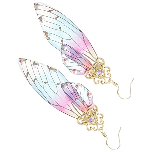 Veemoon Schmetterlingsohrringe Aus Metall Flügelohrringe Für Frauen Tropfenohrringe Ohrhänger Modischer Ohrschmuck von Veemoon