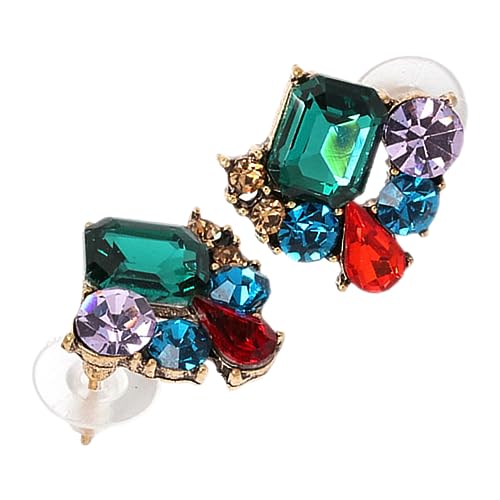 Veemoon 1 Paar Rhinestone Ohrringe für Frauen Ohrstecker mit Funkelnden Strasssteinen für Hochzeiten Partys oder Besondere Anlässe Modischer Modeschmuck von Veemoon