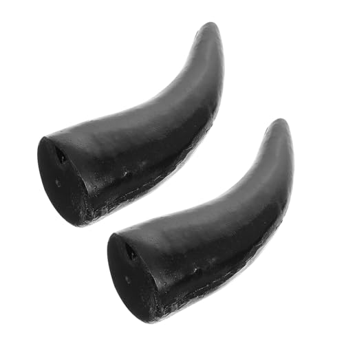 Veemoon 1paar Imitation Ochsenhorn Halloween Haarreif Headband Accessoire Für Kostüme Geeignet Für Partys Und Feiern Hochwertigem Gefertigt von Veemoon