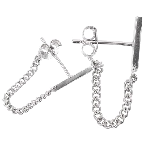 Veemoon 1 Paar Sterling Ohrringe für Damen Ketten Ohrringe Schmuck für Verschiedene Anlässe Perfektes für Ihre Liebsten von Veemoon