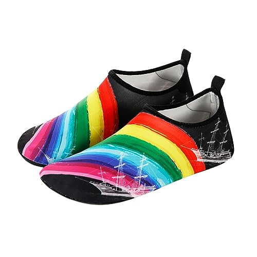 Veemoon 1 Paar Tauchschuhe schnell trocknende Schuhe Damen Schuhe Männer Erwachsene Wasserschuhe Aqua Wasserschuhe Frau Strandschuhe Wassersportschuhe Watschuhe von Veemoon