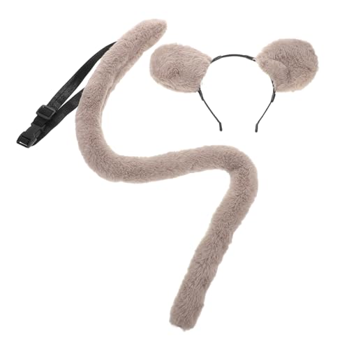 Veemoon Mausohren-stirnbänder Realistisches -ohren-stirnband Für Cosplay Halloween Süße Ohren Und Für Partys Und Kostümveranstaltungen von Veemoon
