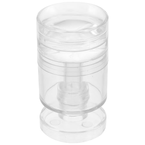 Veemoon 1 Satz Nail Art Stamper Transparent Silikon Stempel mit Schaber für Kreative Nageldesigns für Professionelle Nagelstudios und Heimgebrauch Einfach zu Bedienen und Präzise von Veemoon