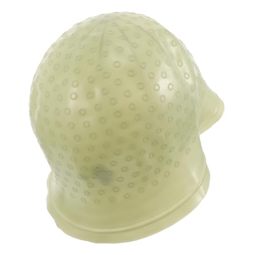 Veemoon 1 Satz Silikon Strähnchenhaube Wiederverwendbare Haarfärbekappe mit Löchern Flexibles Highlighting Tool für Männer und für Diy Färbung und Salonanwendungen von Veemoon