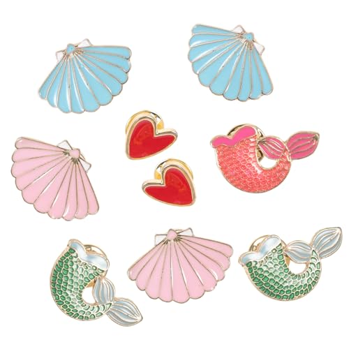 Veemoon 1 Satz Teiliges Cartoon Broschen Für Frauen Kreative Persönliche Haarschmuck Corsage Langlebigem Für Kleidung Hüte Taschen Gemischte Designs Zur Auswahl 9 Stück von Veemoon