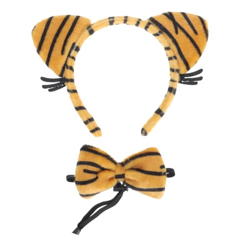 Veemoon Tigerohren Aus Strapazierfähigem Material Verarbeitet Als Kostüm Accessoire Für Junge Mädchen Party Prop Geeignet Für Tierkostüm Thematik von Veemoon