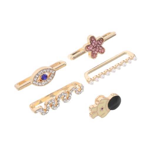 Veemoon 1 Satz Zinklegierung Schmuckringe für Silikon Armbänder Accessoires für Frauen Einfache Installation und Langlebige Veemoon 1 Satz Zinklegierung Schmuckringe für Silikon Armbänder Accessoires für Frauen Einfache Installation und Langlebige von Veemoon