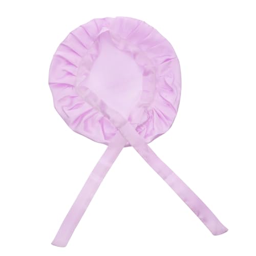 Veemoon 1 Stück Einstellbare Seidenhaube zum Schlafen für Damen Elastische Mütze Zartem für Nachtpflege Hausarbeit und Haarbehandlungen von Veemoon