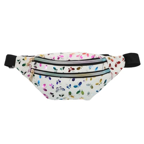 Veemoon Leichte Hüfttasche Mit Reißverschluss-Design Für Reisen Einkaufen Und Ausgehen Trendige Schultertasche Oder Brusttasche Für Frauen Und Mädchen Geeignet Zum Organisieren Von Handy s von Veemoon