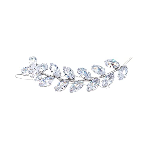 Veemoon 1 Stück Haarspange für Damen Haarschmuck mit Glitzerstein Vielseitiger Haarclip für Partys und Festliche Anlässe Rutschfester Haarschmuck für Langanhaltenden von Veemoon