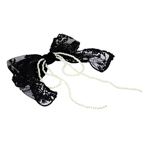 Veemoon 1 Stück Haarspange mit Schleife für Eleganter Haarklammer Clip Schwarz für Hochzeiten Partys und Alltag Chic für Mädchen und Bräute Geeignet Veemoon 1 Stück Haarspange mit Schleife für Eleganter Haarklammer Clip Schwarz für Hochzeiten Partys und Alltag Chic für Mädchen und Bräute Geeignet von Veemoon