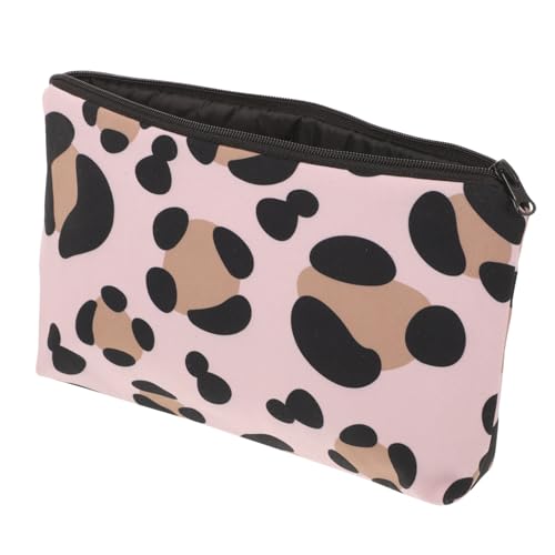 Veemoon 1 Stück Kosmetiktasche für Reisen Gedruckte wasserdichte PU Make Up Tasche für Damen Leicht und Tragbar für Kosmetikaufbewahrung Unterwegs mit Reißverschluss und Robustem Material von Veemoon