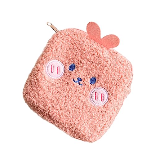 Veemoon 1 Stück Kreative Mini Waschtasche für Damen Cartoon Aufbewahrungstasche für Hygieneartikel für Schule und Reisen Vielseitig Nutzbar Großartiges von Veemoon