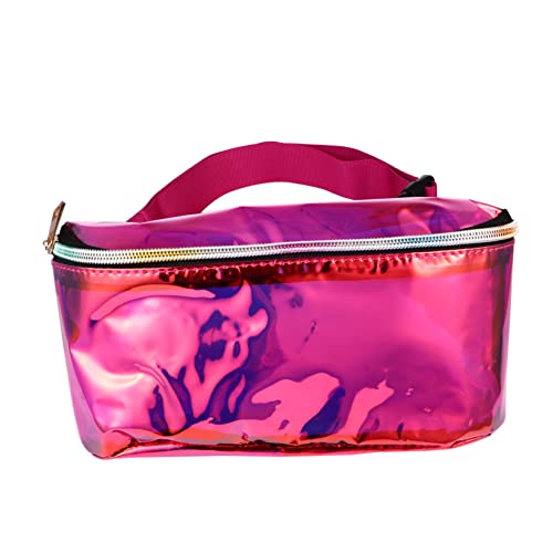 Veemoon Transparente Brusttasche Aus PVC Mode Crossbody Tasche Für Damen Hüfttasche Mit Reißverschluss Und Kratzfest Verstellbarer Schultergurt von Veemoon