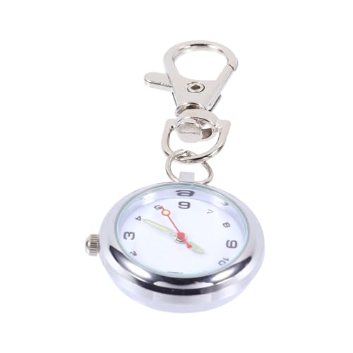 Veemoon Krankenschwester Taschenuhr Quarz Mit Schlüsselanhänger-Clip Und Großer Für Und Einfache Ablesung von Veemoon