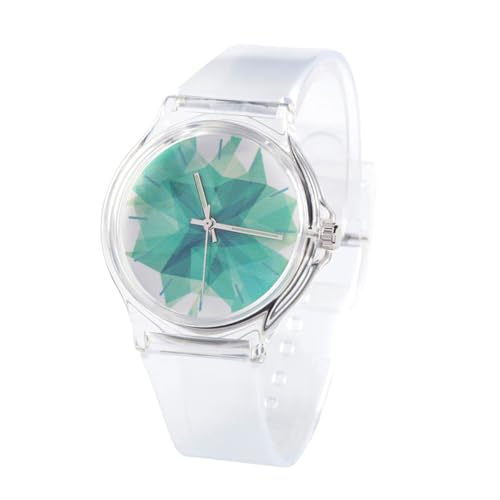 Veemoon 1stück Transparente Jelly Armbanduhr Für Studenten Modische Quarzarmbanduhr Im Minimalistischen Design Für Alltag Und Dekoration von Veemoon