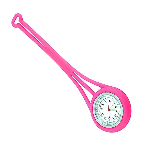Veemoon Taschenuhr Für Krankenschwester Zarte Pflegeuhr Silikon Flexible Uhr Mit Hängeschnalle Für Damen von Veemoon