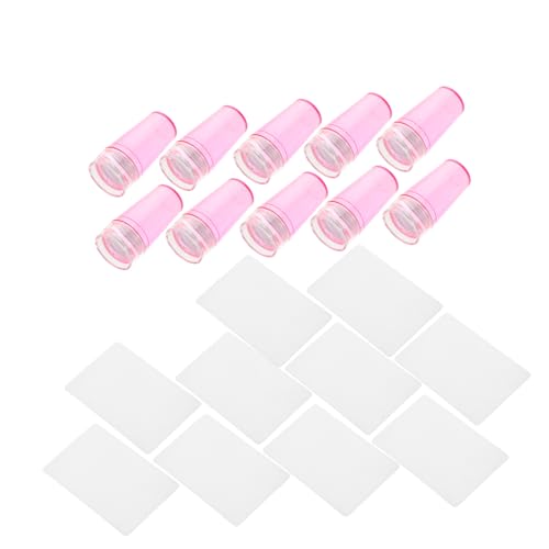 Veemoon 10 Sätze Nagelstempel Silikon -Stamper Nagelabdruckstempel Nagelkunst-Übertragungswerkzeug Klarer Nagelstamper Maniküre-Stempel Nagelmusterstempel Nageldekoration Stamper Kieselgel Veemoon 10 Sätze Nagelstempel Silikon -Stamper Nagelabdruckstempel Nagelkunst-Übertragungswerkzeug Klarer Nagelstamper Maniküre-Stempel Nagelmusterstempel Nageldekoration Stamper Kieselgel von Veemoon