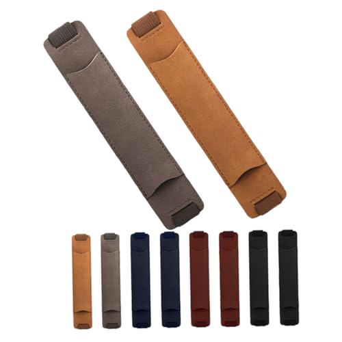 Veemoon 10stücke Teiliges Pu-Leder Stifthalter Für Notizbücher Elastische Stifthülsen Für Business Und Reisen Stilvolle Und Praktische Stiftetuis von Veemoon