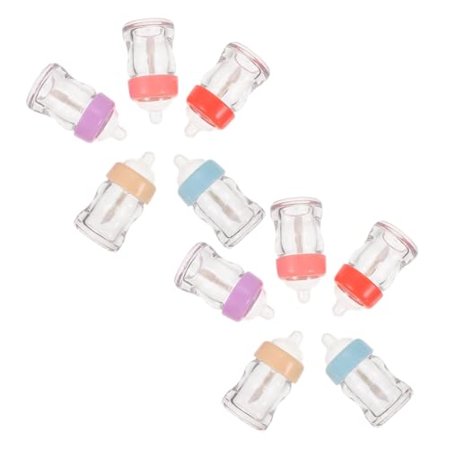 Veemoon 10 Stück Lip Gloss Flaschen Nachfüllbare Lippenstift Behälter Leere Lippenstift Halter im Feeder Design für Selbstgemacht Kosmetik für Reisen und Ausflüge von Veemoon