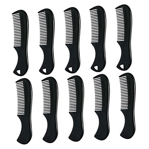 Veemoon 10 Stück Bartkamm Für Männer Kleiner Schnurrbartkamm Tasche Reise Kamm Pflege Zubehör Mit Feinen Zähnen Für Bart Und Haarkur von Veemoon