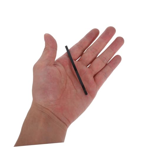 Veemoon 100 Stück Jumbo Bobby Pins Schwarz Metall Haarklammern für Dickes Langes Haar Gebogene Rutschfeste Styling Clips für Frisuren Ponyfransen und Hochsteckfrisuren Damen Mädchen von Veemoon