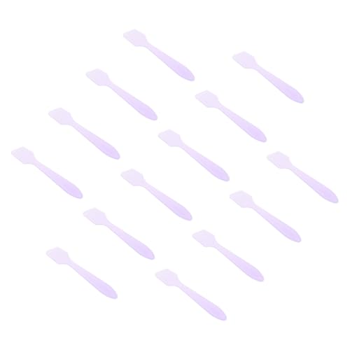 Veemoon 100 Stück Praktische Kosmetikspatel Gesichtsmaske Löffel Langlebig Wiederverwendbar Leicht für Augencreme und Einfach zu Reinigen Tragbar für Tägliche Pflege von Veemoon