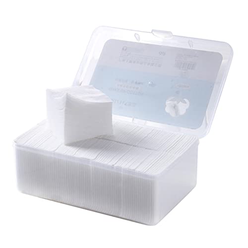 Veemoon 1000stücke Gesichtspads Aus Vliesstoff Pads Für Gesicht Make-up-wattepads Kosmetikpad Für Frauen Zum Entfernen Von Make-up Auftragen Von Gesichtswasser Gel Und Lotion Einweg-pads f von Veemoon