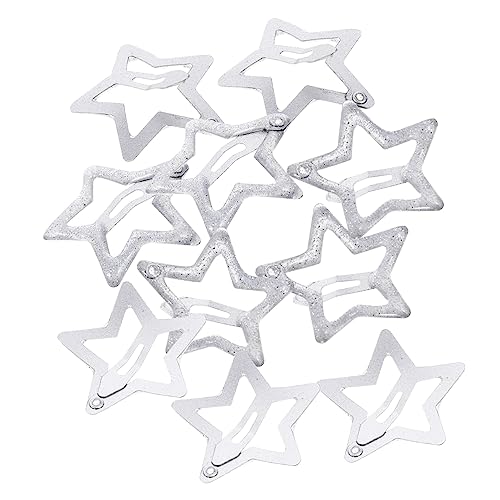 Veemoon 10Stücke Teiliges Kleine Haarklammern aus Metall Süße Fünfpunktige Stern Haarclips für Mädchen Glitzernde Haaraccessoires für Besondere Anlässe und Veemoon 10Stücke Teiliges Kleine Haarklammern aus Metall Süße Fünfpunktige Stern Haarclips für Mädchen Glitzernde Haaraccessoires für Besondere Anlässe und von Veemoon