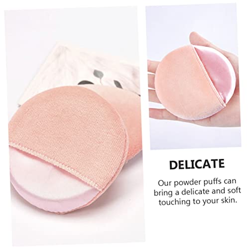 Veemoon 10stücke Puderquast Mit Abgerundeter Puderquast Make-up Puff Kosmetiktuch Für Gesicht Foundation Applikator Für Gesicht Und Haut von Veemoon