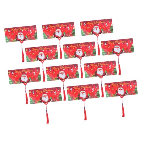 Veemoon 12 Stück Gastgeschenke Festlicher Spaß Taschenüberraschung Kreative Umschlaggeschenke Urlaubsbrieftasche DIY Halter Schlitzideen – Schlitz von Veemoon