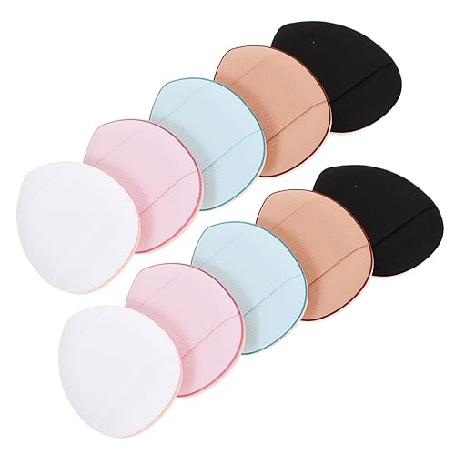 Veemoon 12 Stück Teiliges Mini Make Up Puderquaste für Foundation Wasserdichter Sanfter Schwamm für Empfindliche Haut für Täglichen Gebrauch und Besondere Anlässe Zufällige Farbe von Veemoon