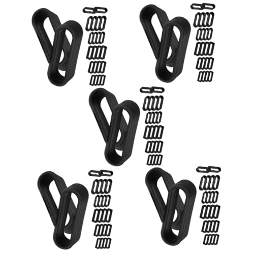 Veemoon 120 Stk Schnalle Silikonbandringe Armband feste Ringe Herrenringe Ringe für Männer Befestigungsringe für Uhrenarmbänder Verschlussring für Uhrenarmband Gurt Zubehör Schürze Halter von Veemoon