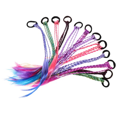 Veemoon 12stücke Pferdeschwanzverlängerung Geflochtene Haarverlängerungen Elastische Krawatte Für Mädchen Synthetische Seide Haar Extensions Diy Haar Accessoires Veemoon 12stücke Pferdeschwanzverlängerung Geflochtene Haarverlängerungen Elastische Krawatte Für Mädchen Synthetische Seide Haar Extensions Diy Haar Accessoires von Veemoon