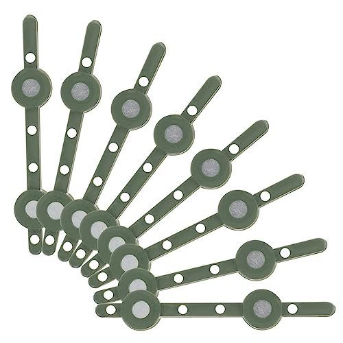 Veemoon 15 Paare Magnet Brosche Ansteckmagnete Fixieren Dekorationen Reize Lieferungen Für Handgelenkkorsagenarmbänder Festival Magnetisches Armband Braut- Ansteckblume Clips Von Green Abs von Veemoon