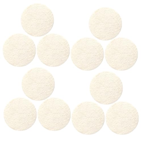Veemoon 15stücke Luffa-gesichtspads Wiederverwendbar Peeling-luffa-schwämme Make-up-entferner Weiche Gesichtshautpflege-waschpads Tiefenreinigung Für Frauen Und Männer von Veemoon
