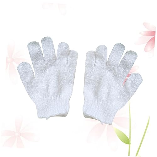 Veemoon Peeling Handschuhe Für Dusche Badehandschuh Schrubberhandschuh Körperpeelinghandschuh Mit Fünf Fingern Für Bad Sauna Für Männer Frauen Einfach Auszuziehen Leicht Zu Reinigen von Veemoon