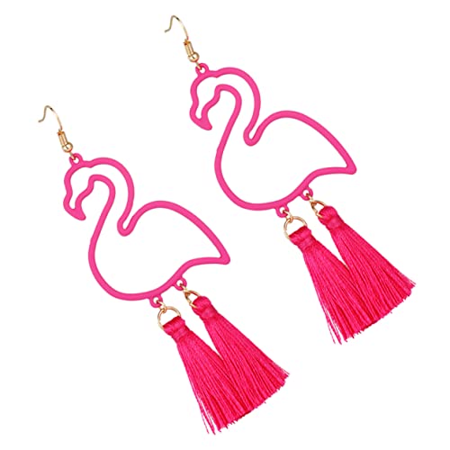Veemoon 1Paar Flamingo Ohrringe im Trendigen Design Stylishe Ohrhänger für Damen Freizeittauglicher Schmuck für Partys Freizeitaktivitäten Rosafarbenem Farbton Veemoon 1Paar Flamingo Ohrringe im Trendigen Design Stylishe Ohrhänger für Damen Freizeittauglicher Schmuck für Partys Freizeitaktivitäten Rosafarbenem Farbton von Veemoon
