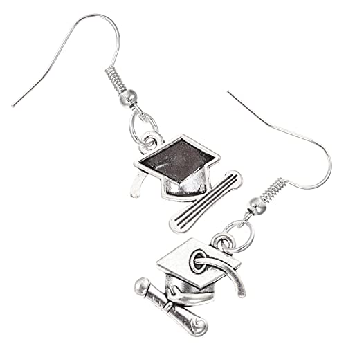 Veemoon 1Paar Graduation Ohrringe Mit Kreativem Design Abschlussfeier Ohr Stilvolle Einzigartige Geschenkidee Für Damen Abschlussfeiern Partys Langlebigem von Veemoon