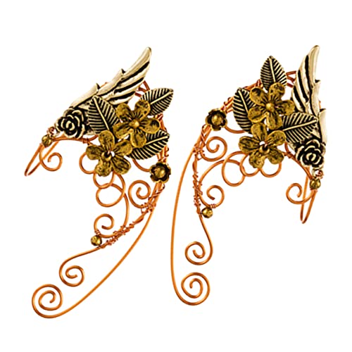 Veemoon Elfen Manschette Ohrmanschetten Ohrringe Für Frauen Schmuck Ohrringmanschetten Ohrwickelmanschetten Ohne Piercing Ohrschmuck von Veemoon